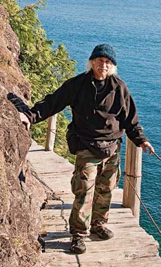 
The indefatigable author, Lloyd Kahn.

